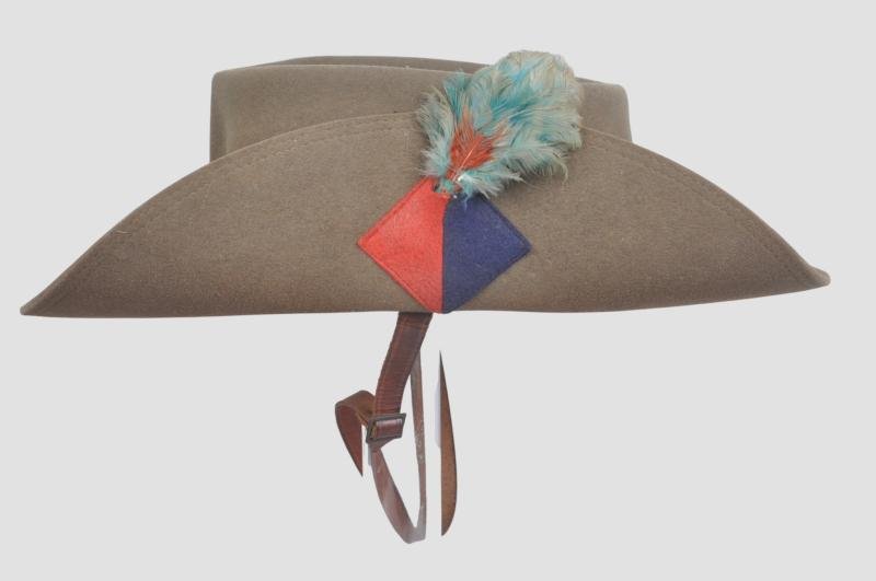 WW2 British Royal Artillery Slouch Hat - West African Rifles Interest — image 2