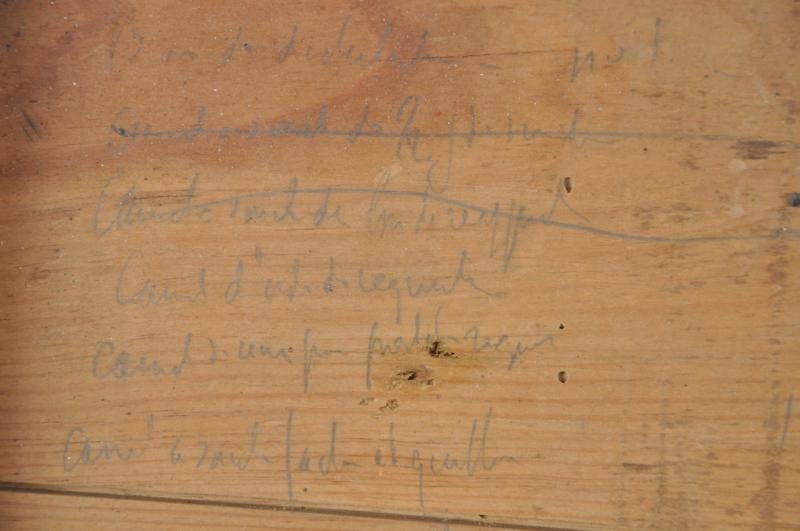 WW1 French 108th Infantry Regiment Officers Kepi & FootLocker — image 10