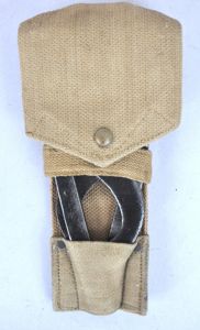 WW2 British Wirecutters In '37 Pattern Pouch