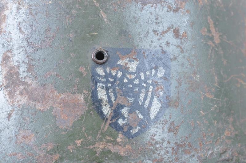 **RARE** British Made German Helmet For Instructional Training 1939 — image 10