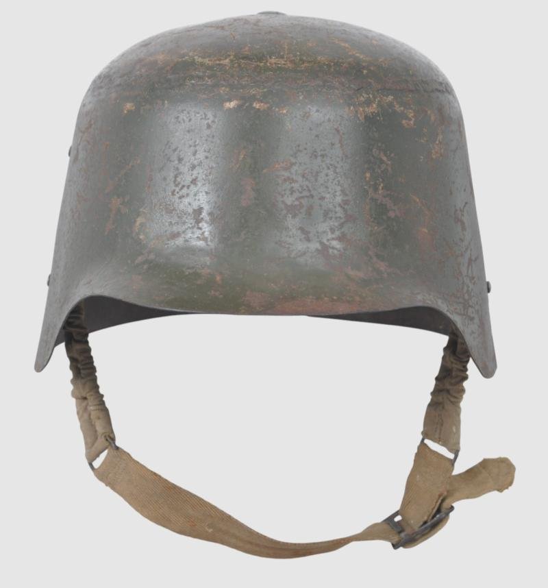**RARE** British Made German Helmet For Instructional Training 1939 — image 2