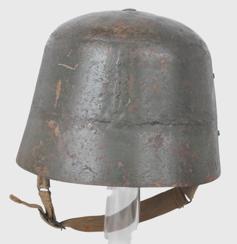 **RARE** British Made German Helmet For Instructional Training 1939 — image 4