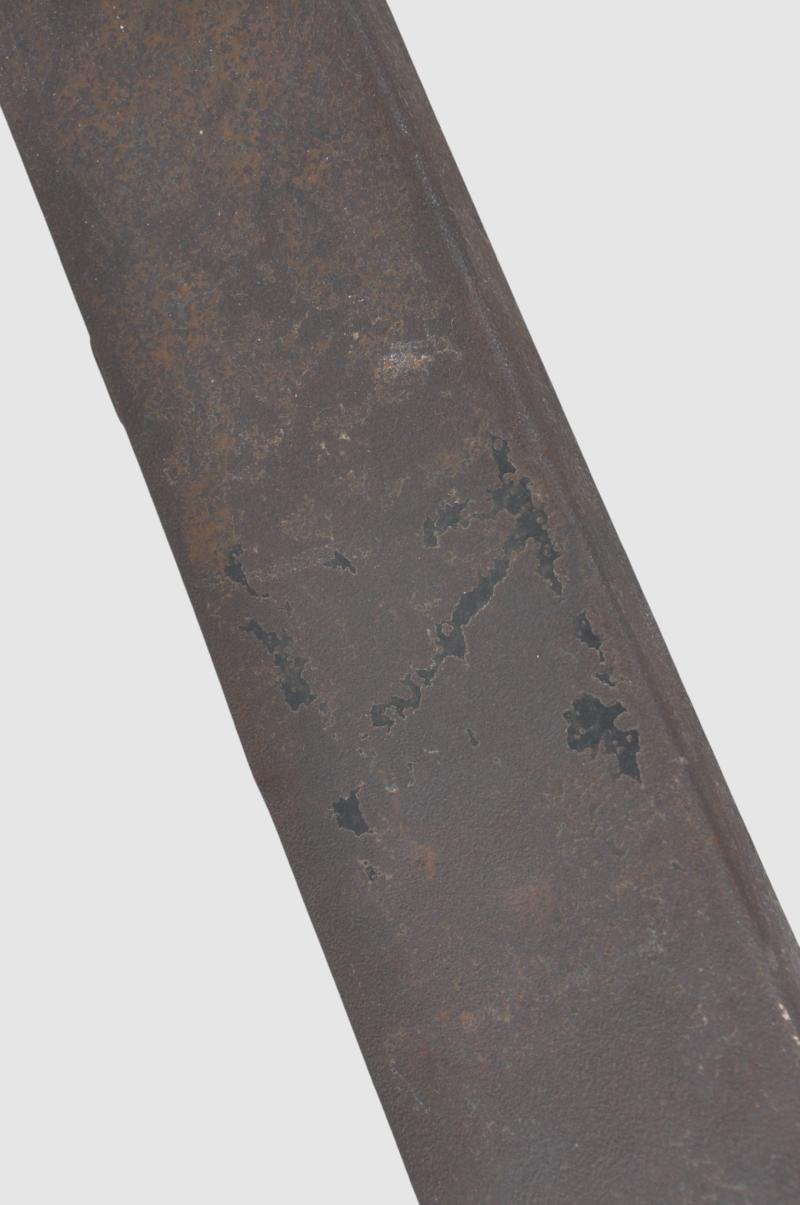 WW1 German MG08 Maxim Machine Gun Barrel Carrier With Shrapnel Hits — image 6