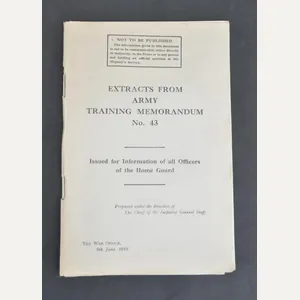 Home Guard Officers Training Memorandum No.43
