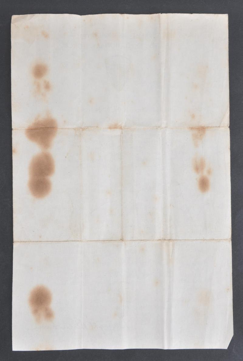 Original & Rare D-Day Eisenhower ' June 6, 1944, Order Of The Day ' Printed Leaflet — image 2