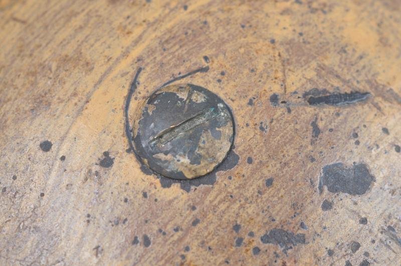 WW2 British Malta Camouflage Helmet 1939 — image 14