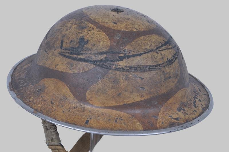 WW2 British Malta Camouflage Helmet 1939 — image 3