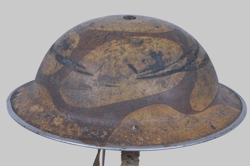 WW2 British Malta Camouflage Helmet 1939 — image 4
