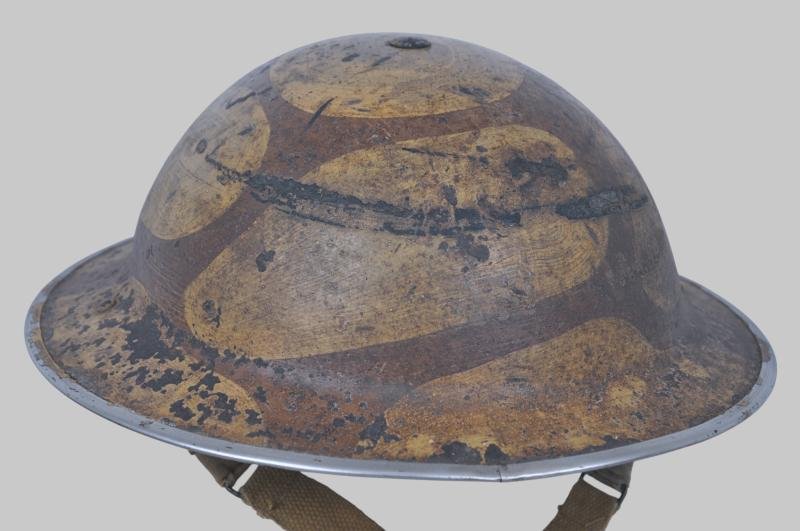 WW2 British Malta Camouflage Helmet 1939 — image 6