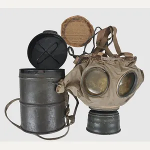 WW1 German Gummi Mask & Canister with Original Carrying & …