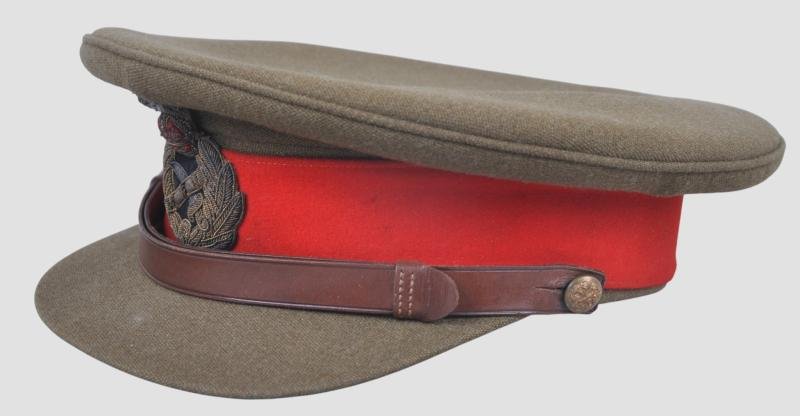 **RARE** WW2 British Named Generals Peaked Cap — image 2