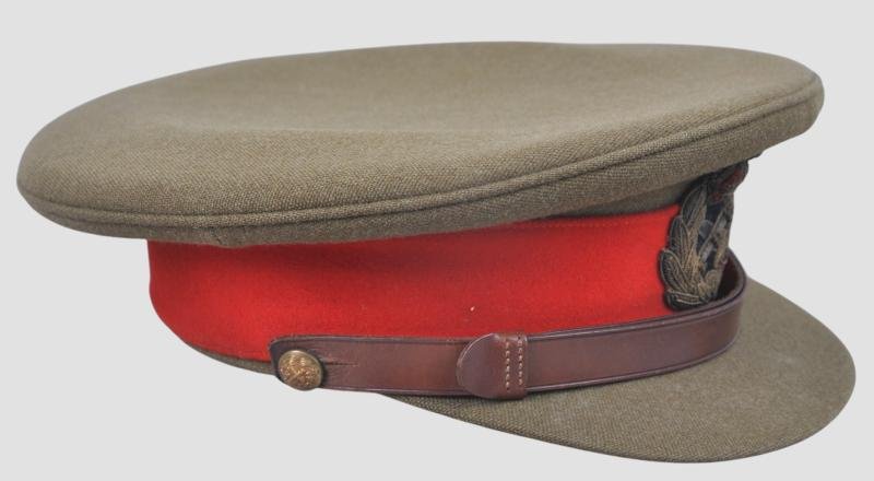 **RARE** WW2 British Named Generals Peaked Cap — image 3