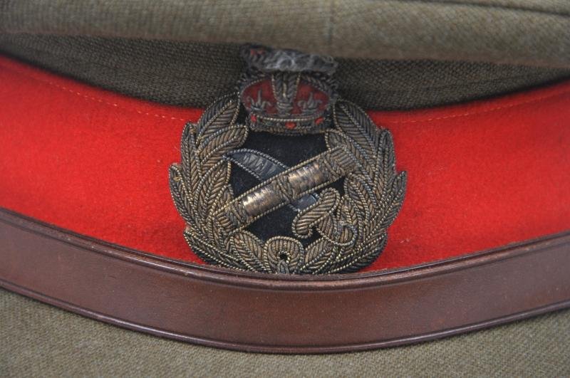 **RARE** WW2 British Named Generals Peaked Cap — image 7
