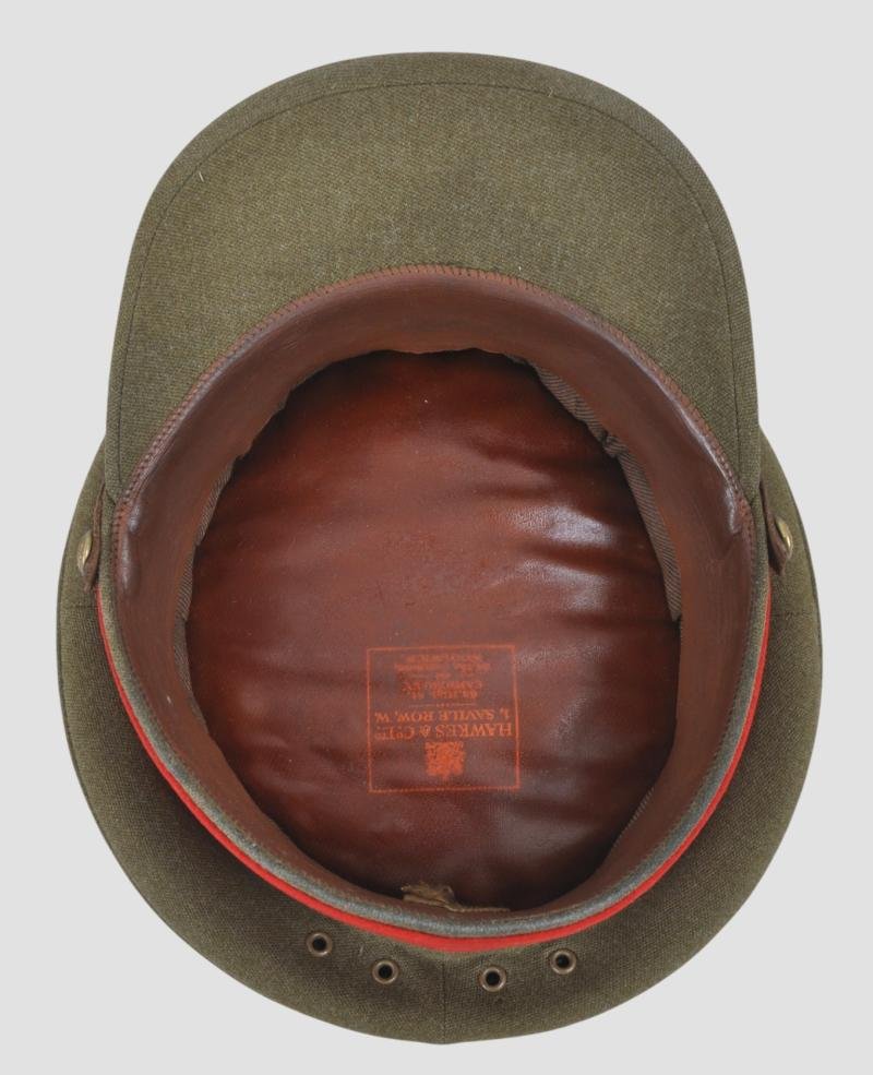 **RARE** WW2 British Named Generals Peaked Cap — image 9