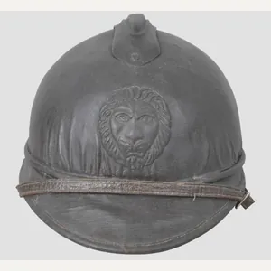 WW1 Belgian Officers Commercial Parade Adrian Helmet- Named 'LANNOY'