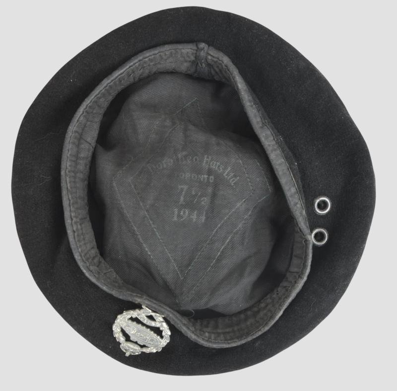 WW2 Canadian Tank Beret 1944 — image 6