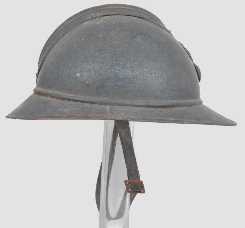 WW1 French Infantry M15 Adrian Helmet — image 4