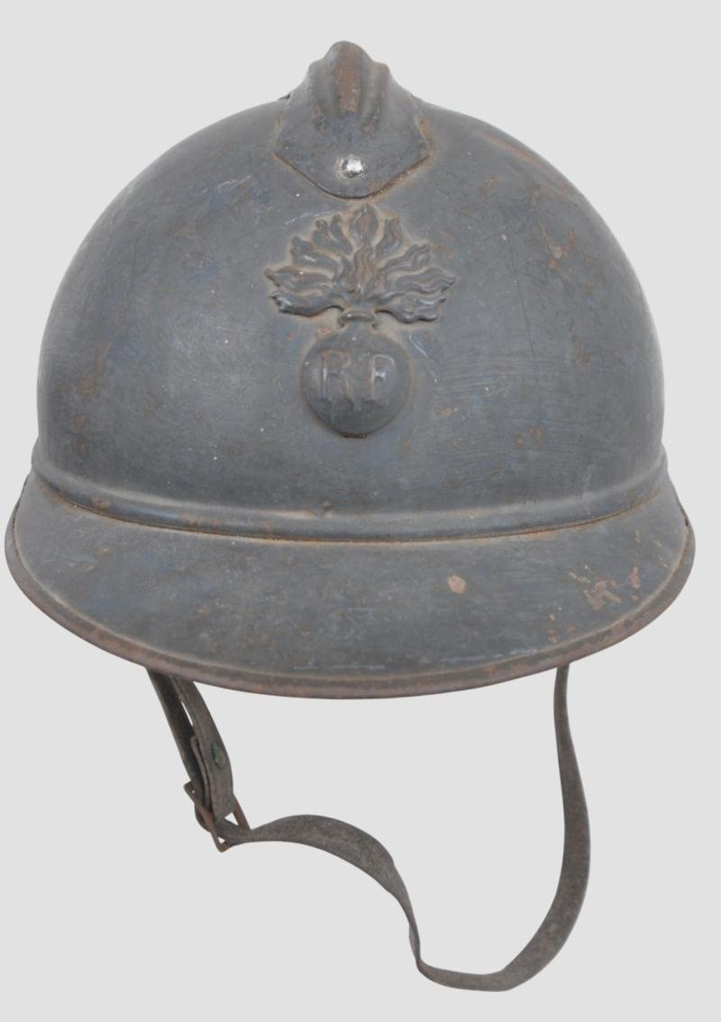 WW1 French Infantry M15 Adrian Helmet — image 5