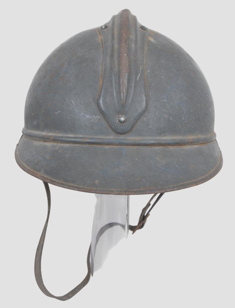 WW1 French Infantry M15 Adrian Helmet — image 7