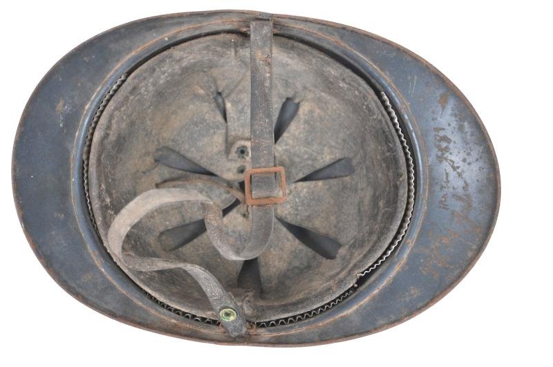 WW1 French Infantry M15 Adrian Helmet — image 9