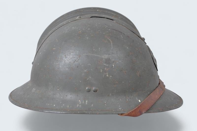 WW2 French M26 'Battle For France' Infantry Adrian Helmet — image 3