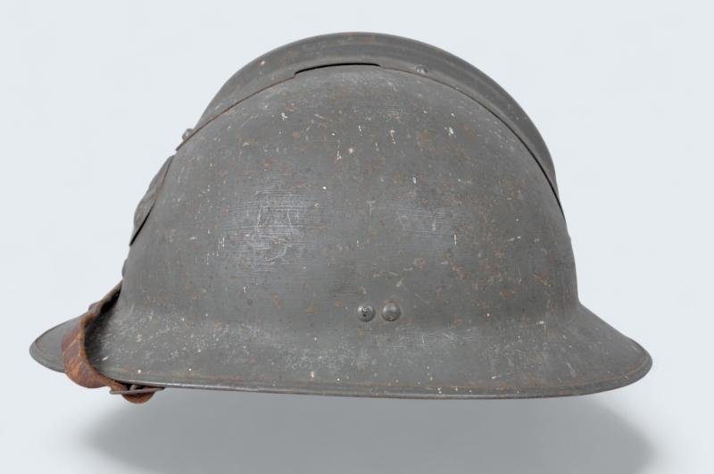 WW2 French M26 'Battle For France' Infantry Adrian Helmet — image 4