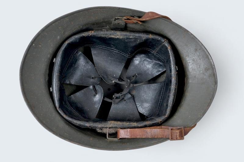 WW2 French M26 'Battle For France' Infantry Adrian Helmet — image 7