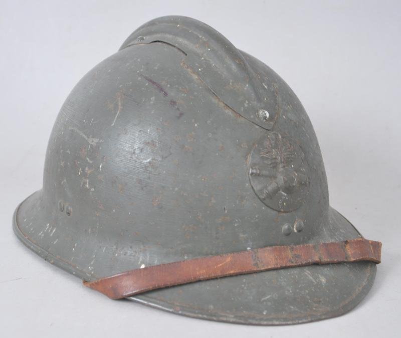 WW2 French M26 'Battle For France' Infantry Adrian Helmet — image 9