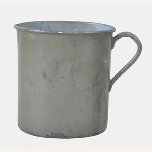 WW1 German Green Enamel Drinking Cup 1918