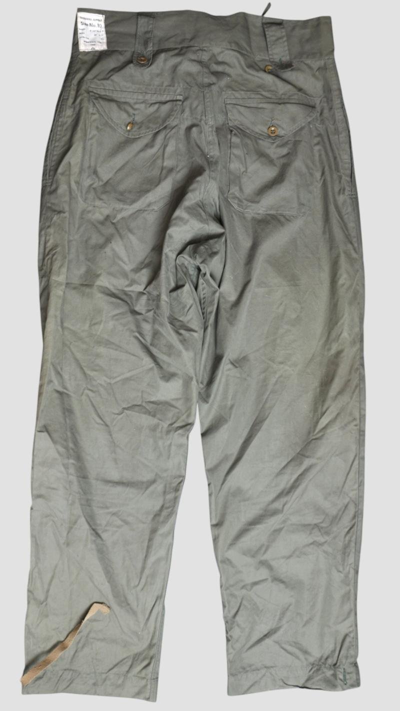 Rare WW2 British Made Jungle Trousers 1944 Dated — image 2