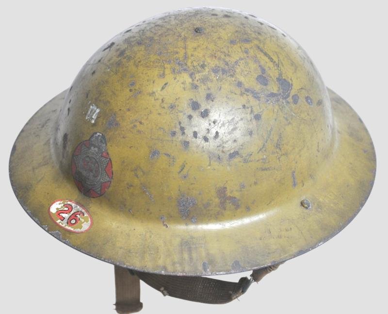 WW2 British NFS Helmet Area 26 - Liverpool — image 5