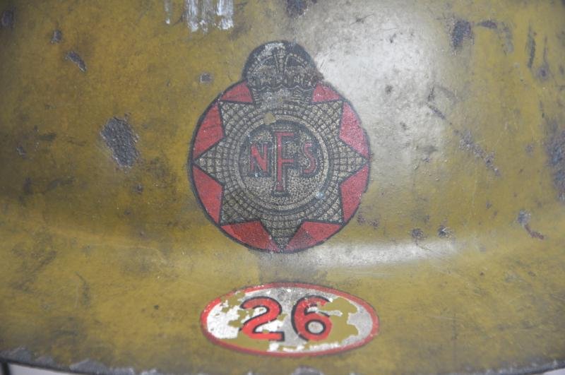 WW2 British NFS Helmet Area 26 - Liverpool — image 6