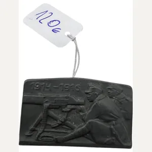 k. u. k. Kappenabzeichen, Schwere Maschinengewehrabteilung 1914-1916