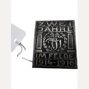 k.u.k. Kappenabzeichen 2 Jahre im Felde 1914-1916