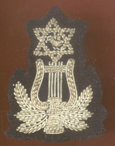Trinidad & Tabago Police Band bullion badge