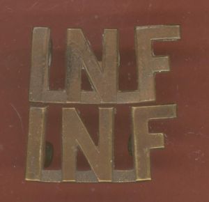 I.N.F. WW1 CEF Canadian Infantry shoulder titles