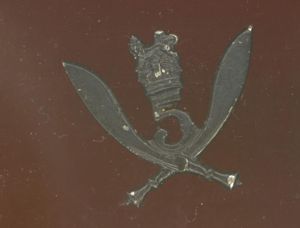 5th Royal Gurkha Rifles WW2 head-dress badge
