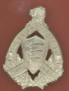 Canadian Essex Scottish glengarry badge