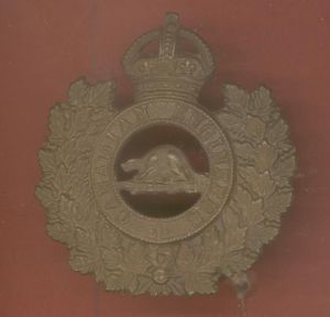WW1 Canadian Engineers CEF cap badge