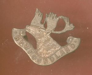 Canadian Newfoundland Regiment badge