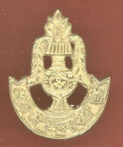 Indian Army Unknown Gurkha head-dress badge