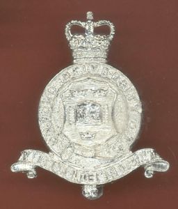 Oxford University OTC staybright cap badge