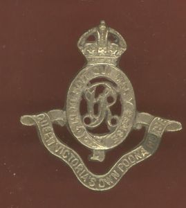 Indian Army 17th Queen Victoria's Own Poona Horse head-dress badge