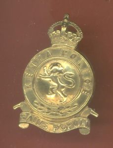 African Kenya Police cap badge