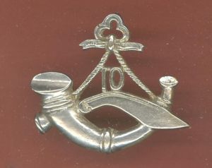 10th Gurkha Rifles WW2 cap badge