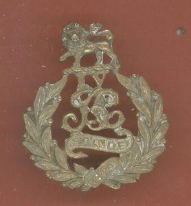 Indian Army 4th Bengal Cavarly Regiment Victorian cap badge