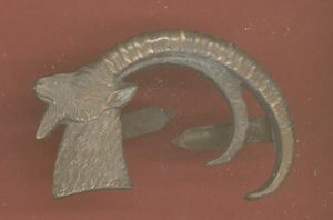 Sudan Defence Force Port Sudan-Suakin Province Officer's cap badge