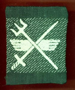 Indian Army WW2 33rd Indian Corps cloth formation sign