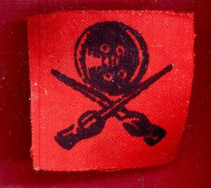 Indian Army 110th Poona L of C WW2 cloth formation …