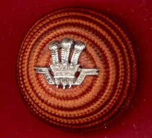 2nd Gurkha Rifles Officer's corded boss badge